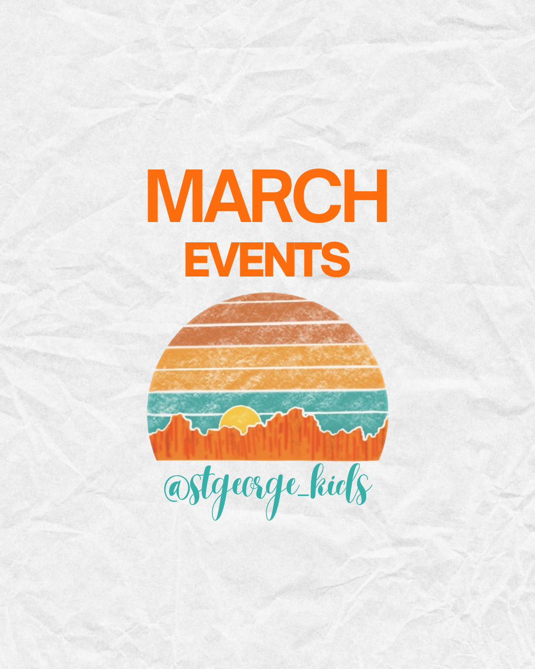 March Events in St. George